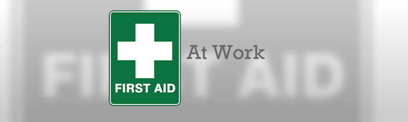 First Aid at Work training